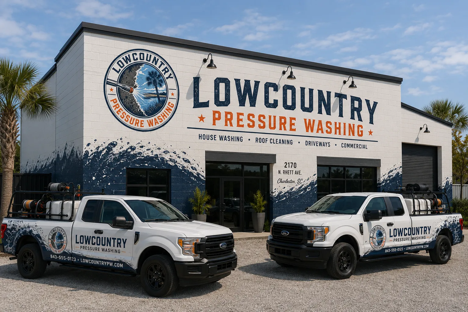 Lowcountry Pressure Washing team Charleston SC